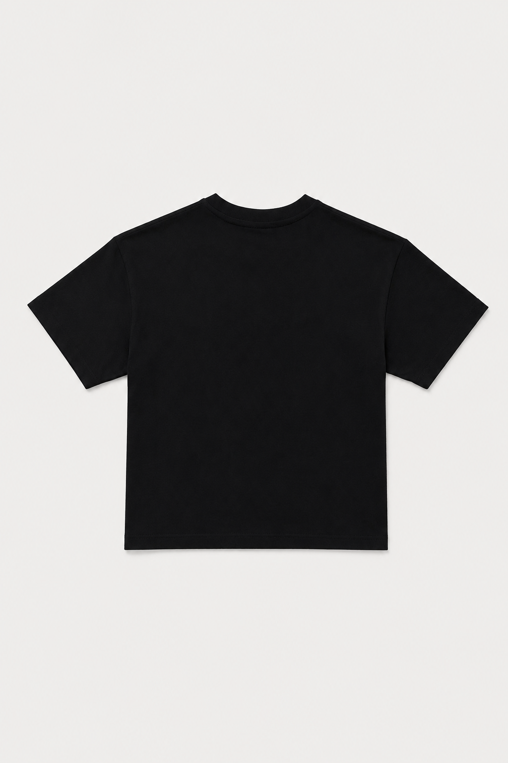 Box Tee, Black, back