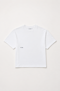 Box Tee, White, front